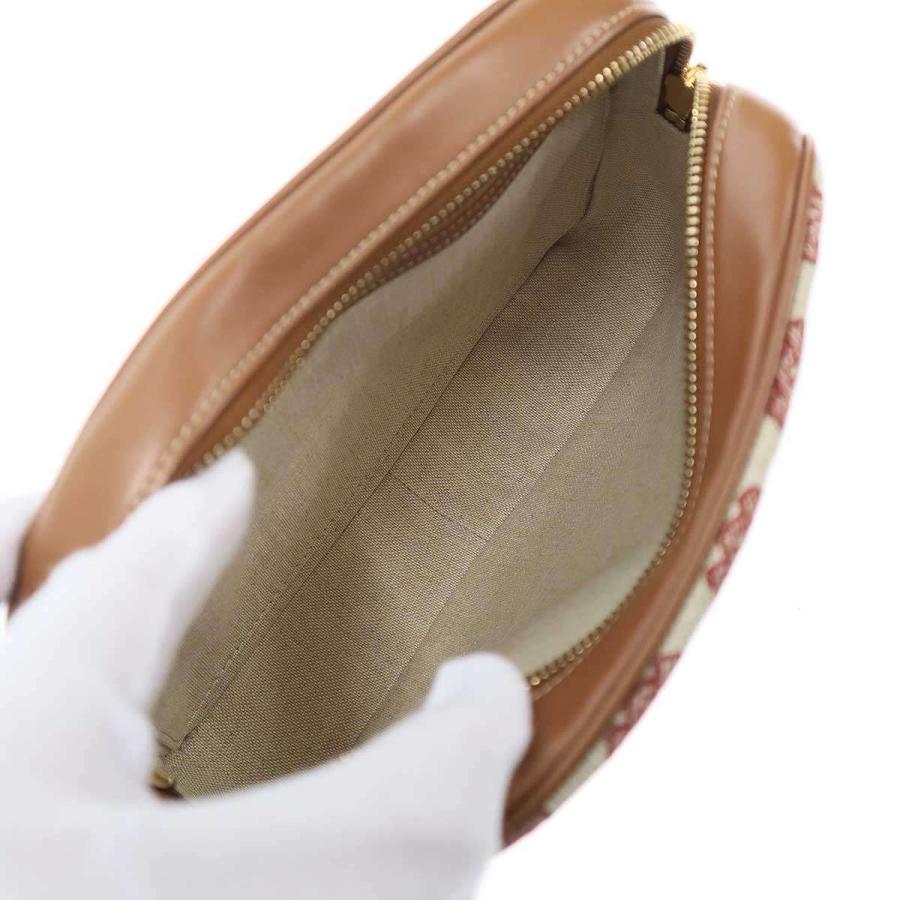 CELINE（セリーヌ） Camera Bag in Textile with Triomphe Embroidery