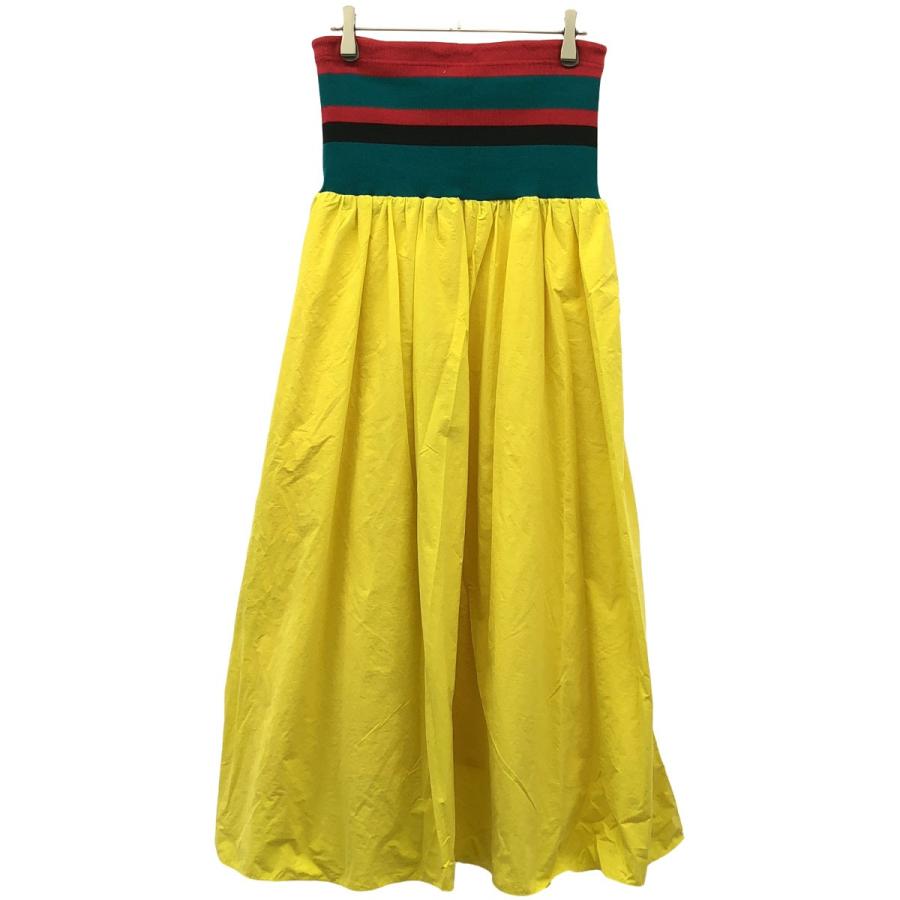 kolor カラー 19SS リブウエストコットンフレアスカート 19SCL-S05156S イエロー 2 ITXR98CZYFL0 | COLUR