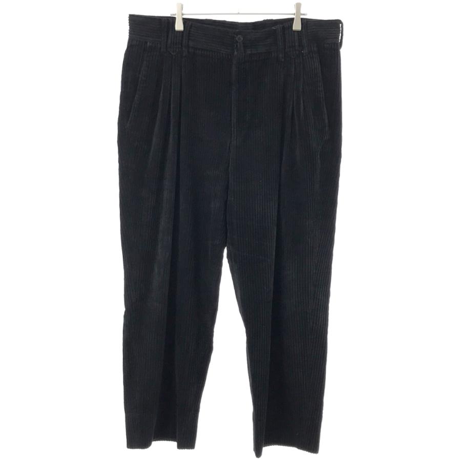 GIANNI VERSACE スラックス ブラック 48 ビジネス キレイめ