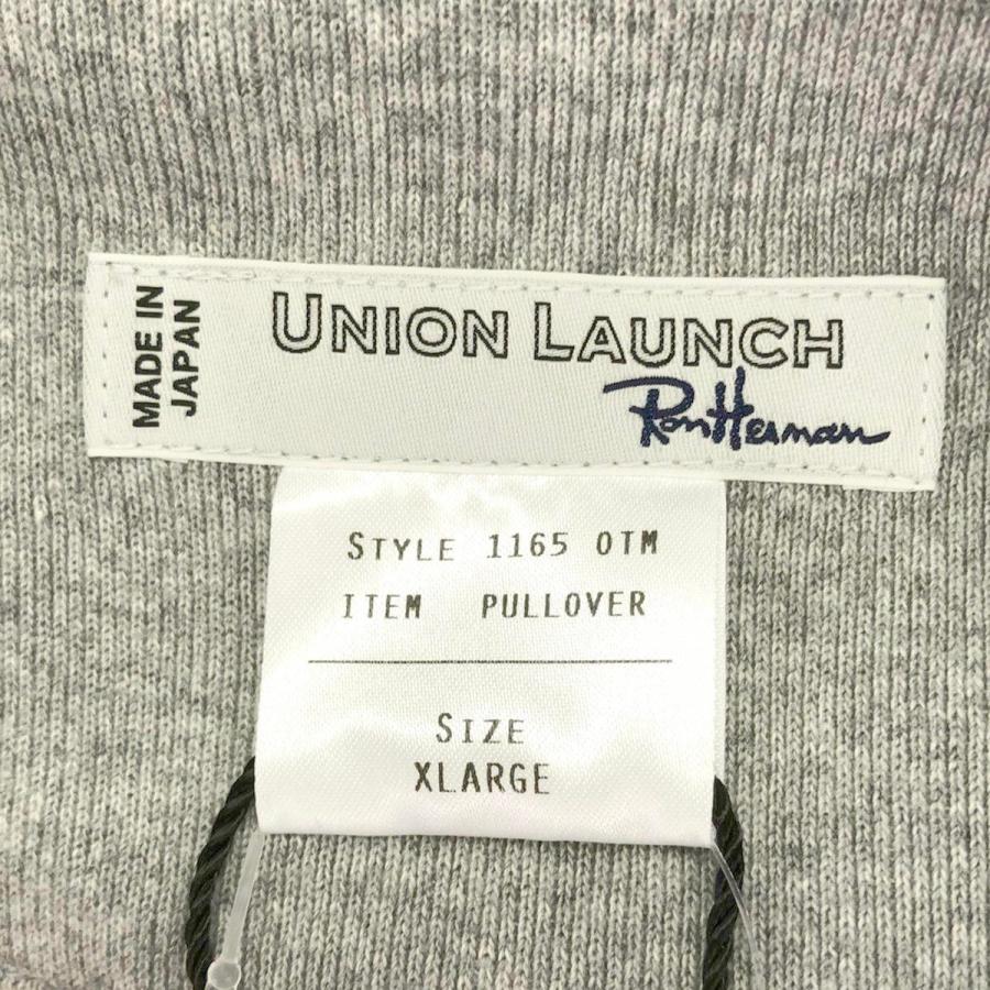 UNION LAUNCH ユニオン ランチ 22AW Ron Herman別注 Half Zip Sweat