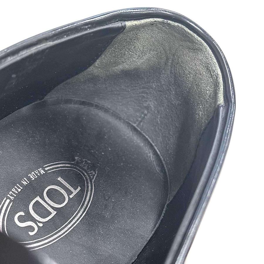 TOD'S（トッズ） TOD'S パテント プラットフォームローファーシューズ