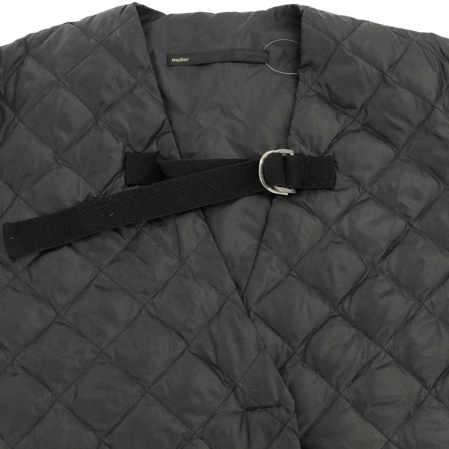 muller of yoshiokubo - muller of yoshiokubo ミュラーオブヨシオクボ 18AW ベンダウンキルティングダウンコート MLF18701 ブラック 36 muller of yoshiokubo ミュラーオブヨシオクボ 18AW ベンダウン