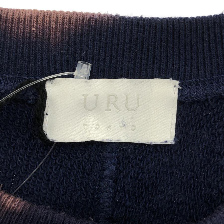 URU（ウル） 18AW タイダイクルーネックスウェットトレーナー 18FUC06B