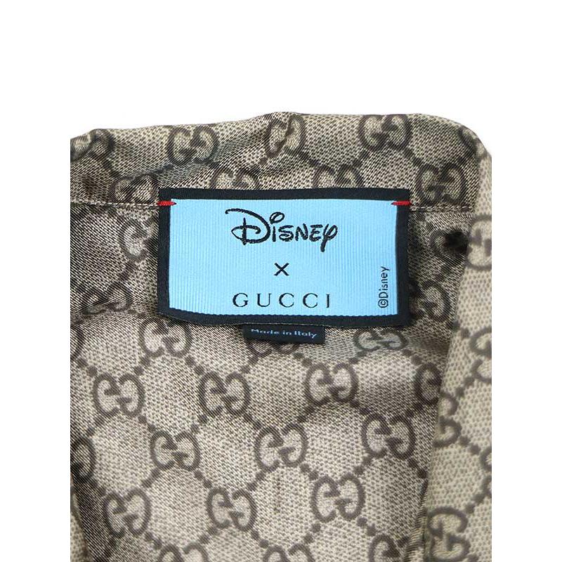 極美品 GUCCI Disney コラボ 総柄シルクシャツ GUCCI（グッチ） GUCCI×Disney グッチ×ディズニー 21SS ドナルドダック