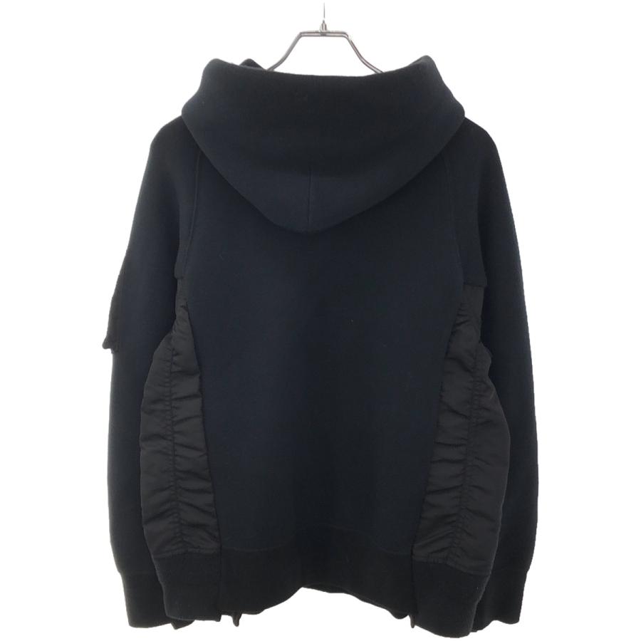 sacai サカイ Sponge Sweat x MA-1 Hoodie スポンジプルオーバー 