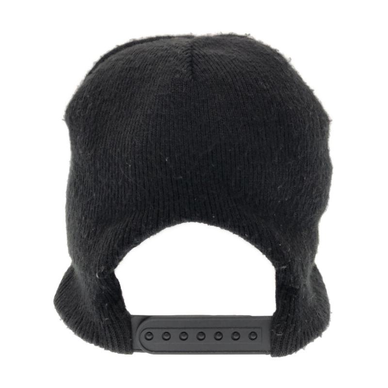 Palm Angels パームエンジェルス ロゴ刺繍ニットキャップ ブラック U