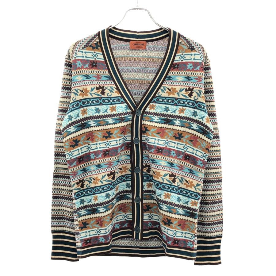MISSONI（ミッソーニ） フェアアイル ニットカーディガン 510571