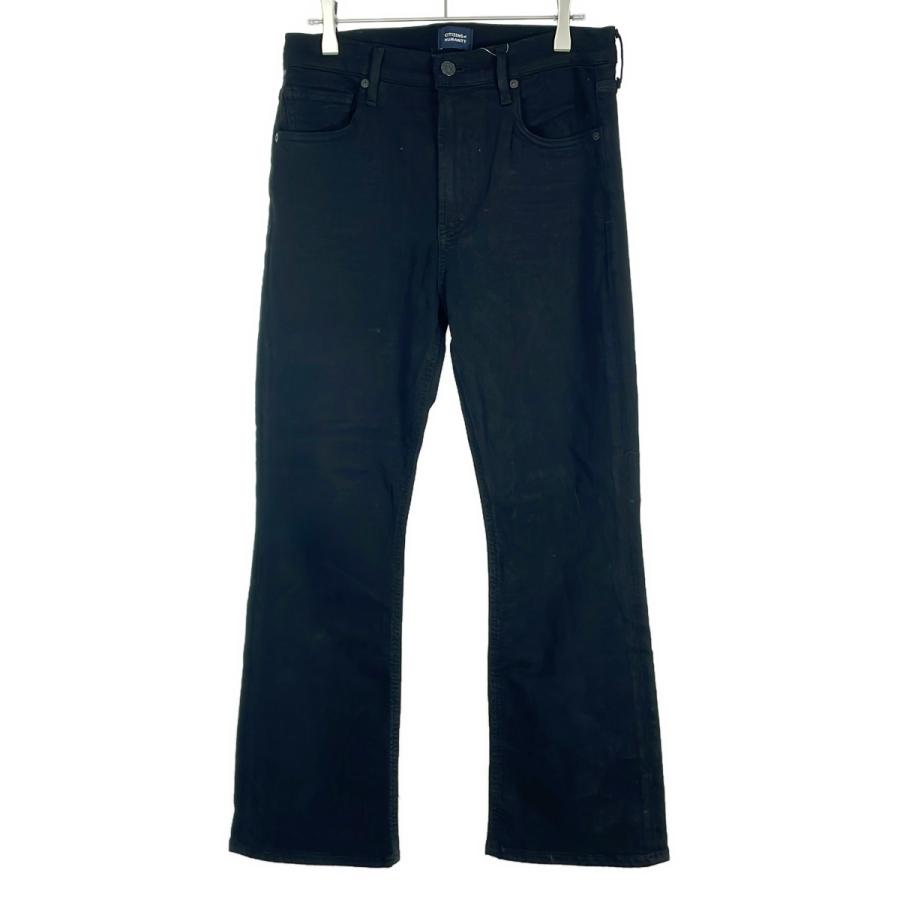 【中古】シチズン オブ ヒューマニティー 24AW ISOLA FLARE BLACK フレアデニムパンツ 28 ブラック /ES ■OS Citizens of humanity（シチズンズオブヒューマニティ） ISOLA FLARE