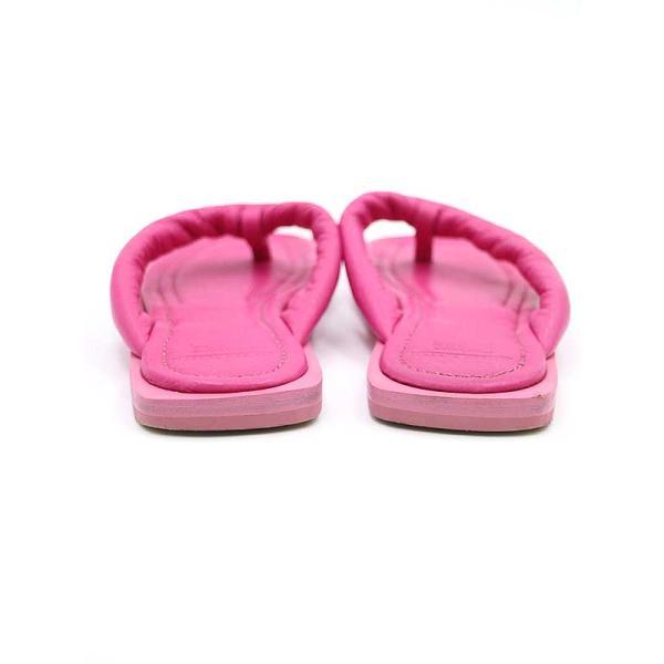 MAISON EUREKA メゾンエウレカ 21SS レザースクエアトングサンダル  