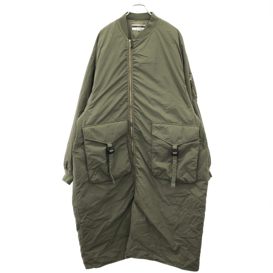 F/CE. エフシーイー 25AW GARMENT DYE DOWN MA-1 LONG COAT ガーメントダイ ダウンロングコート FST09252U0001 カーキ L F/CE.（エフシーイー） 25AW GARMENT DYE DOWN MA-1 LONG COAT