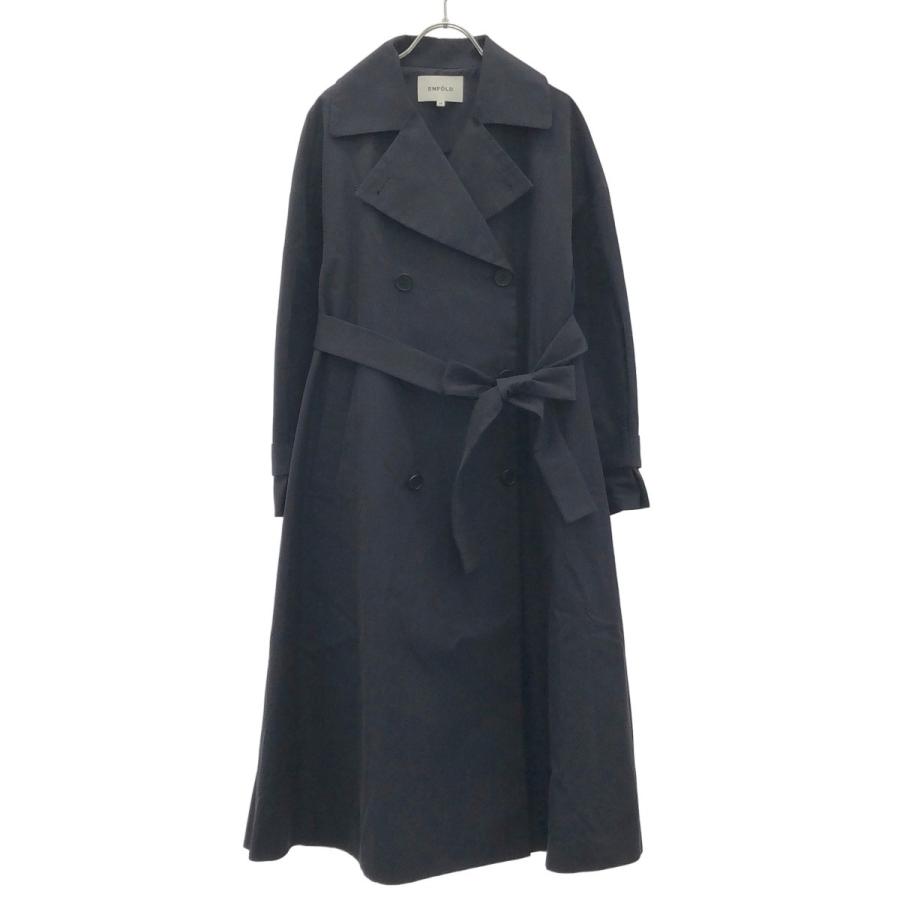 ENFOLD（エンフォルド） トレンチコート 300BA330-0490 ネイビー 36