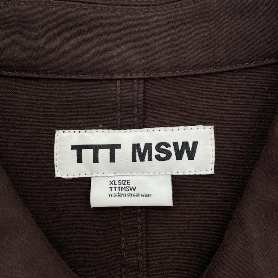TTT MSW（ティー） TTT_MSW 25SS Work jacket ワークジャケット TT