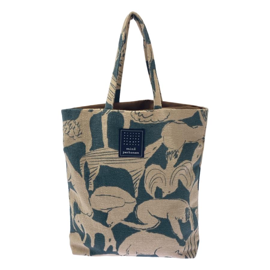 mina perhonen（ミナペルホネン） toast bag life puzzle トートバッグ