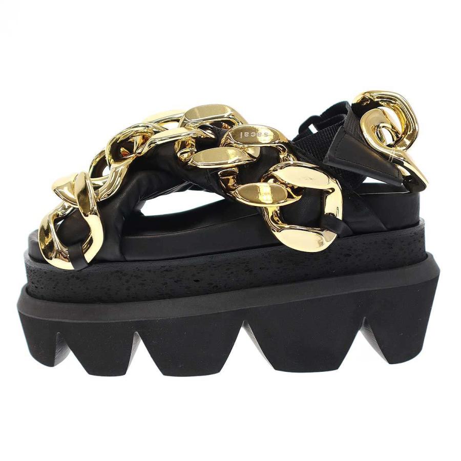 sacai エナメルサンダル　比較的美品☆ sacai Multiple Sole Sandals サンダル 37 - メルカリ