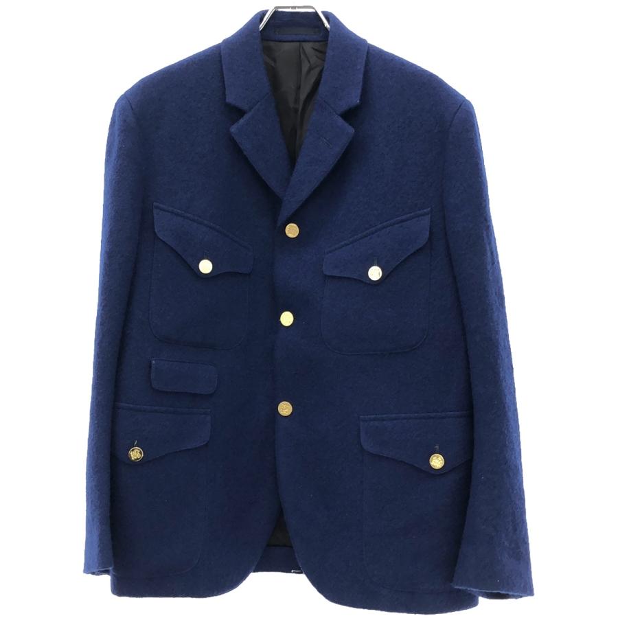 Paul Smith ポールスミス 19AW マルチポケットウールテーラードジャケット PF-IS-71437 ブルー L Paul Smith（ポール・スミス） 19AW マルチポケットウールテーラード