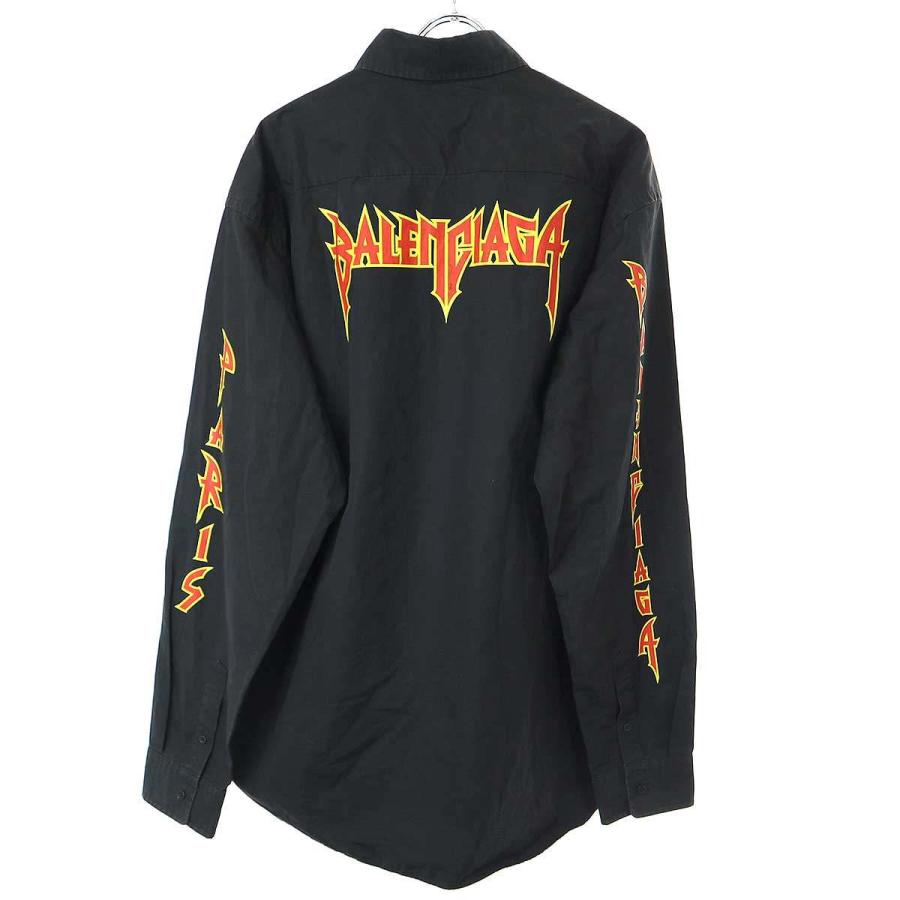 BALENCIAGA バレンシアガ 22AW Metal Logo Shirt メタルロゴ BALENCIAGA バレンシアガ 22AW Metal Logo Shirt メタルロゴ