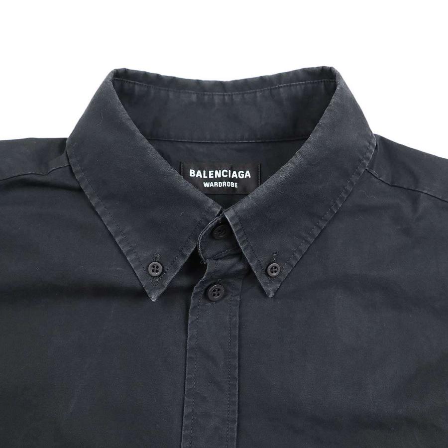 BALENCIAGA バレンシアガ 22AW Metal Logo Shirt メタルロゴプリント 