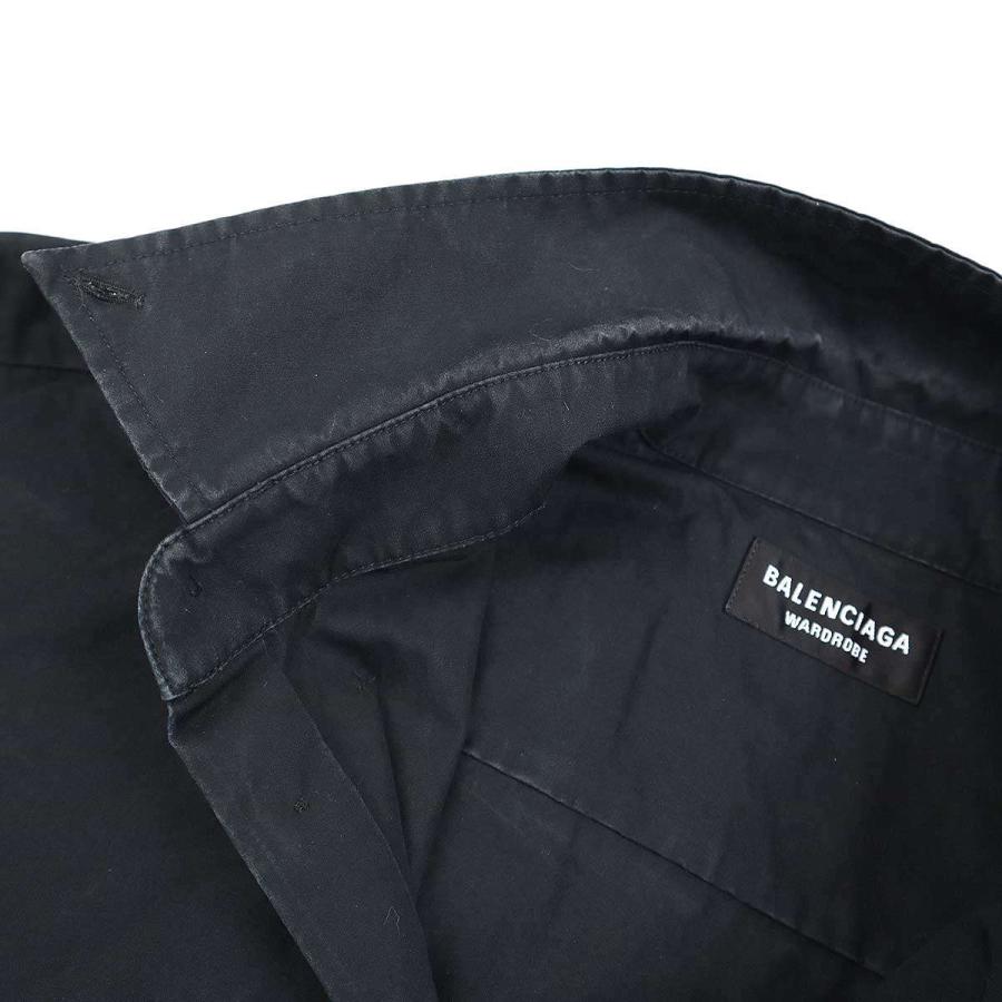 BALENCIAGA バレンシアガ 22AW Metal Logo Shirt メタルロゴ BALENCIAGA バレンシアガ 22AW Metal Logo Shirt メタルロゴ