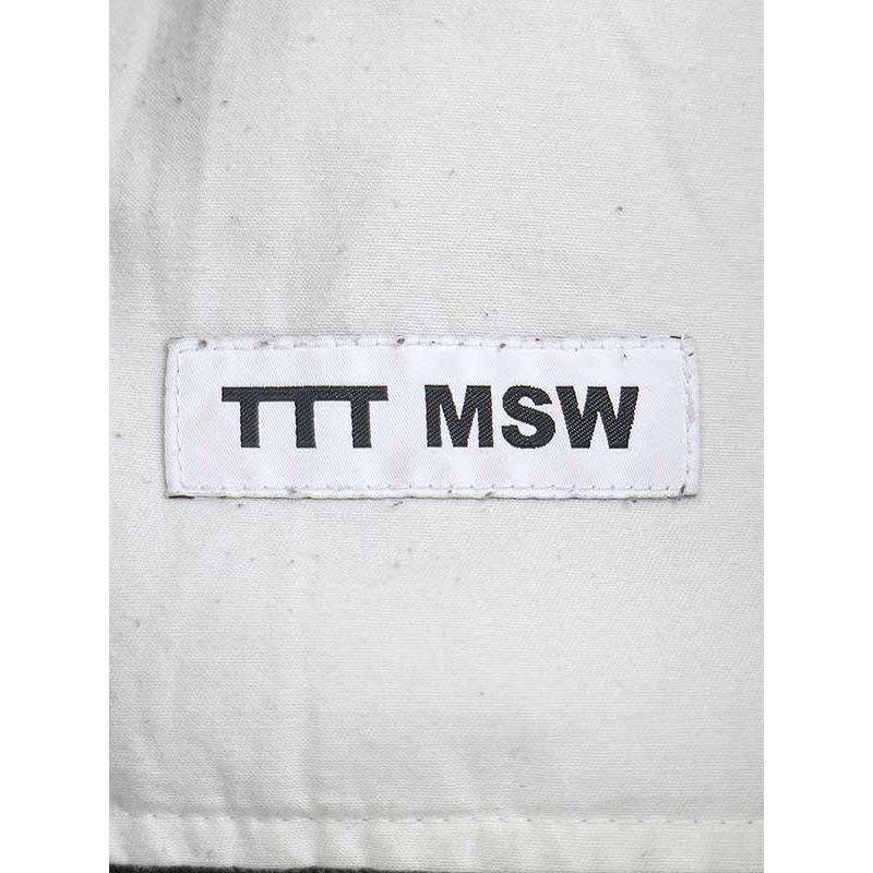TTT_MSW ティー 22AW Denim straight pants ストレートデニムパンツ