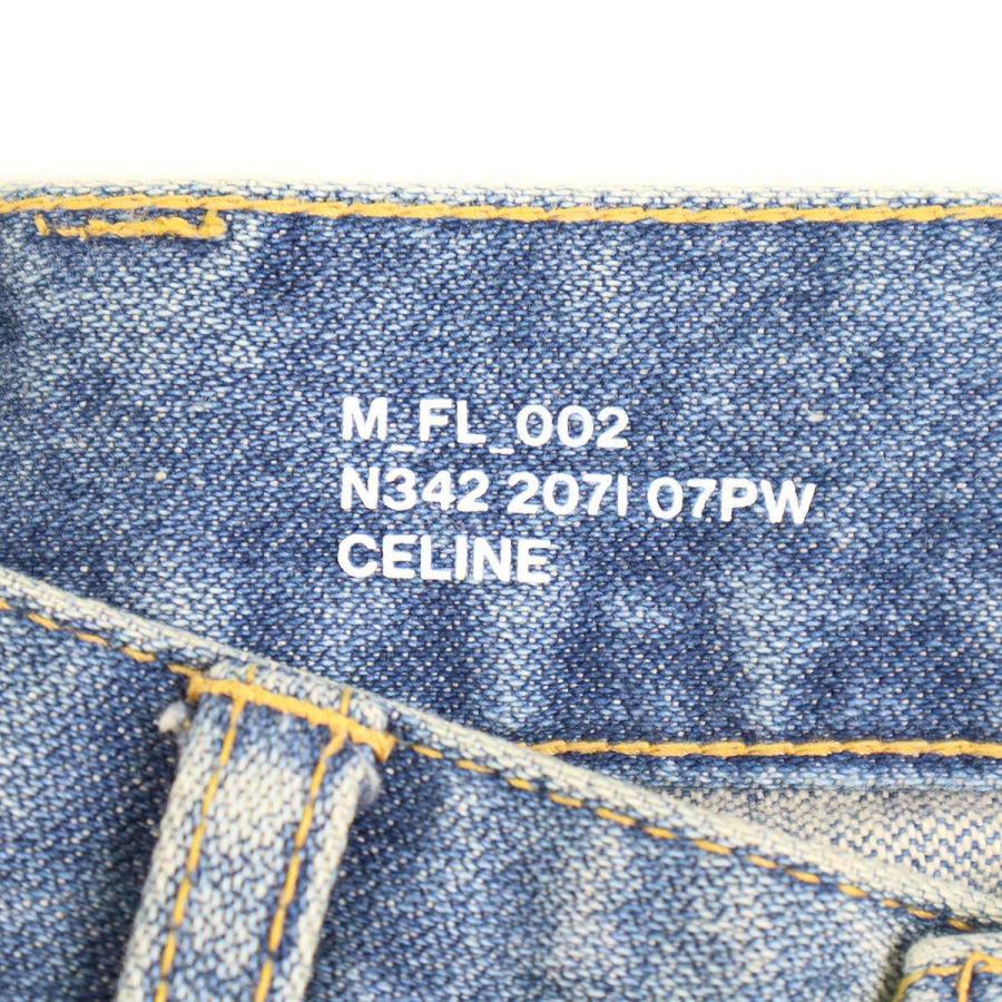 CELINE セリーヌ 20SS ブロークンツイルフレアデニムパンツ CELINE セリーヌ 20SS ブロークンツイルフレアデニムパンツ