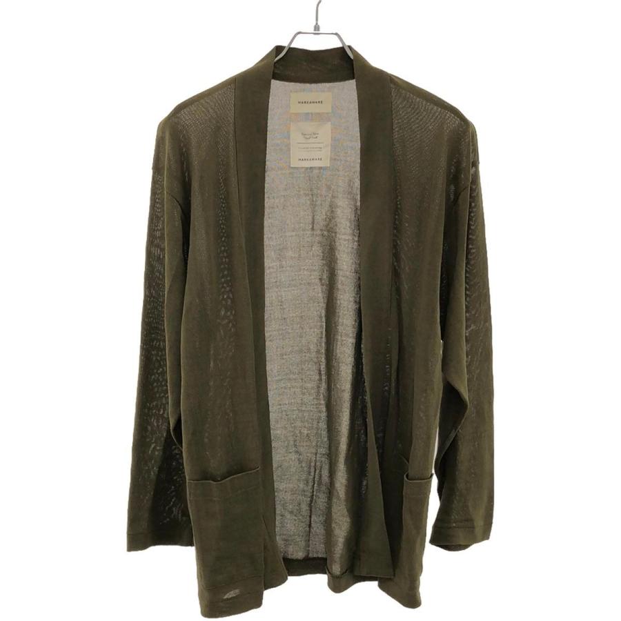 MARKAWARE マーカウェア 羽織り ニット ペーパー カーディガン markaware マーカウェア 18SS JAPANESE CARDIGAN ペーパー