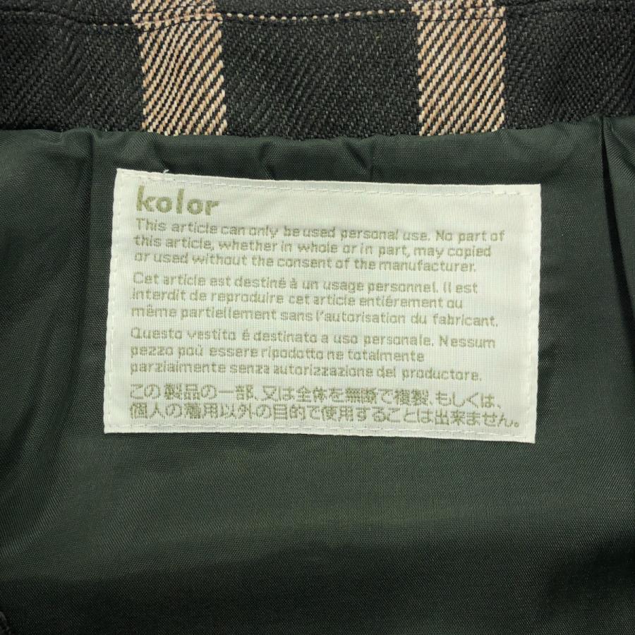 COLUR kolor カラー 24AW Outer Sax チェック柄シャツジャケット COLUR kolor カラー 24AW Outer Sax チェック柄シャツジャケット