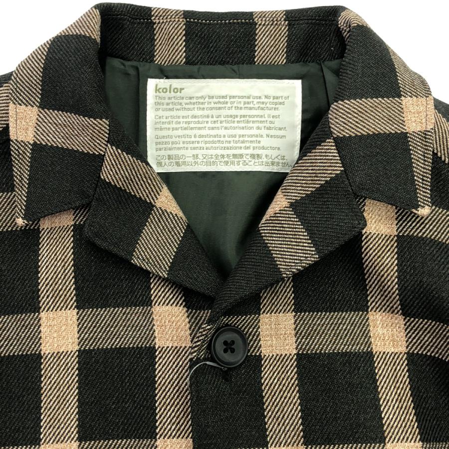 COLUR kolor カラー 24AW Outer Sax チェック柄シャツジャケット COLUR kolor カラー 24AW Outer Sax チェック柄シャツジャケット