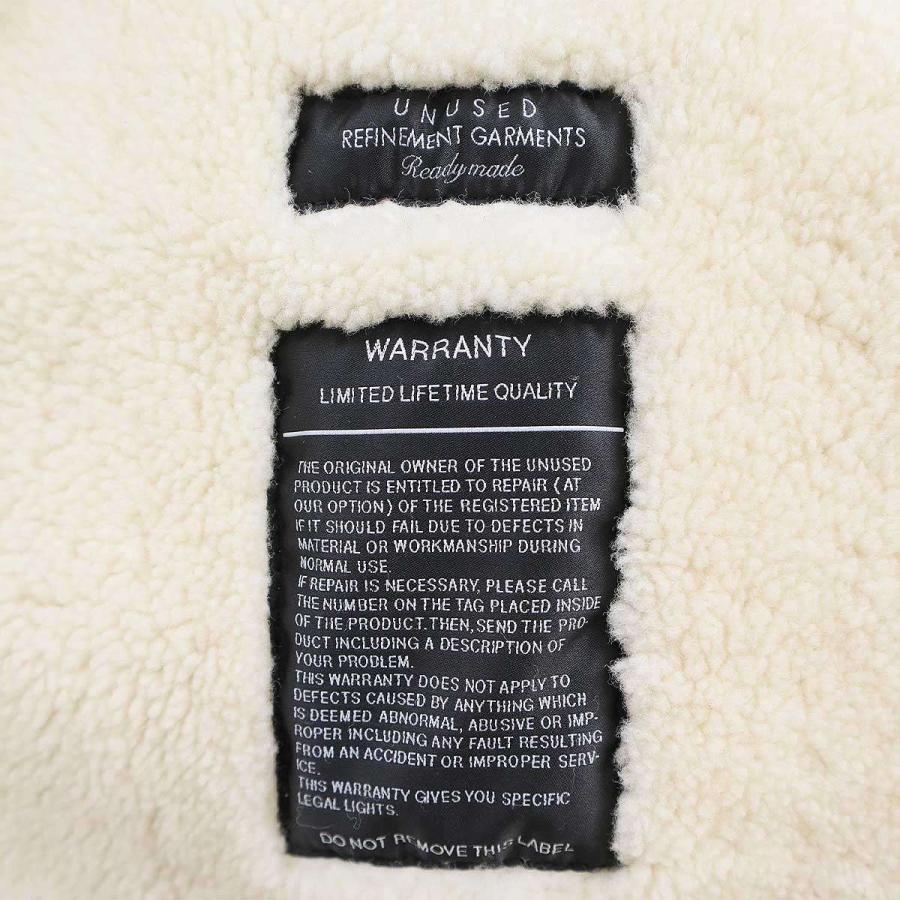 UNUSED（アンユーズド） 15AW ムートンダッフルコート US0981