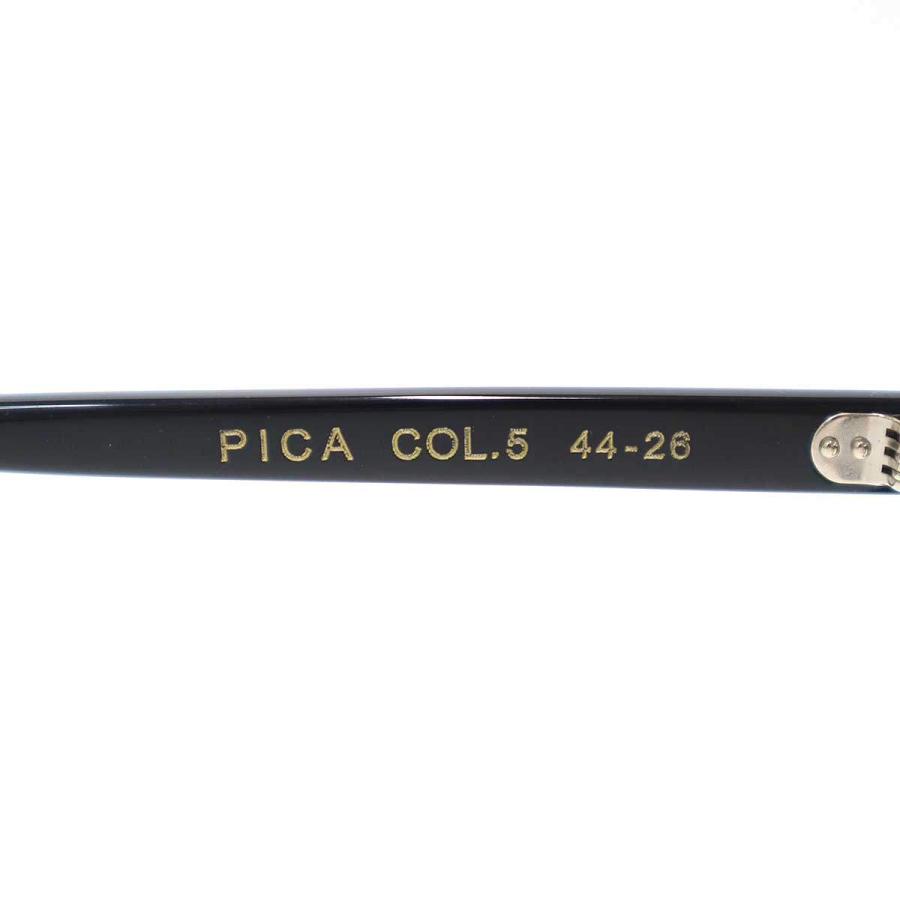 Lesca LUNETIER レスカ ルネティエ PICA COL.5 アイウェア ブラック 44