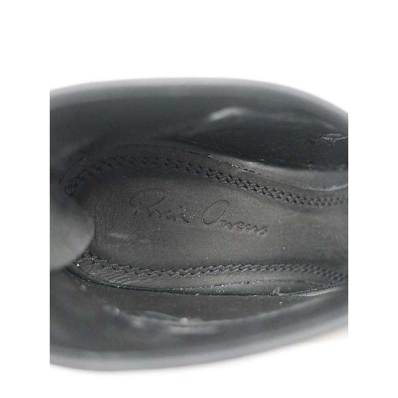 リックオウエンス　レザー オープントゥ ウェッジサンダル 楽天市場】RICK OWENS リックオウエンス シングルボウウェッジ