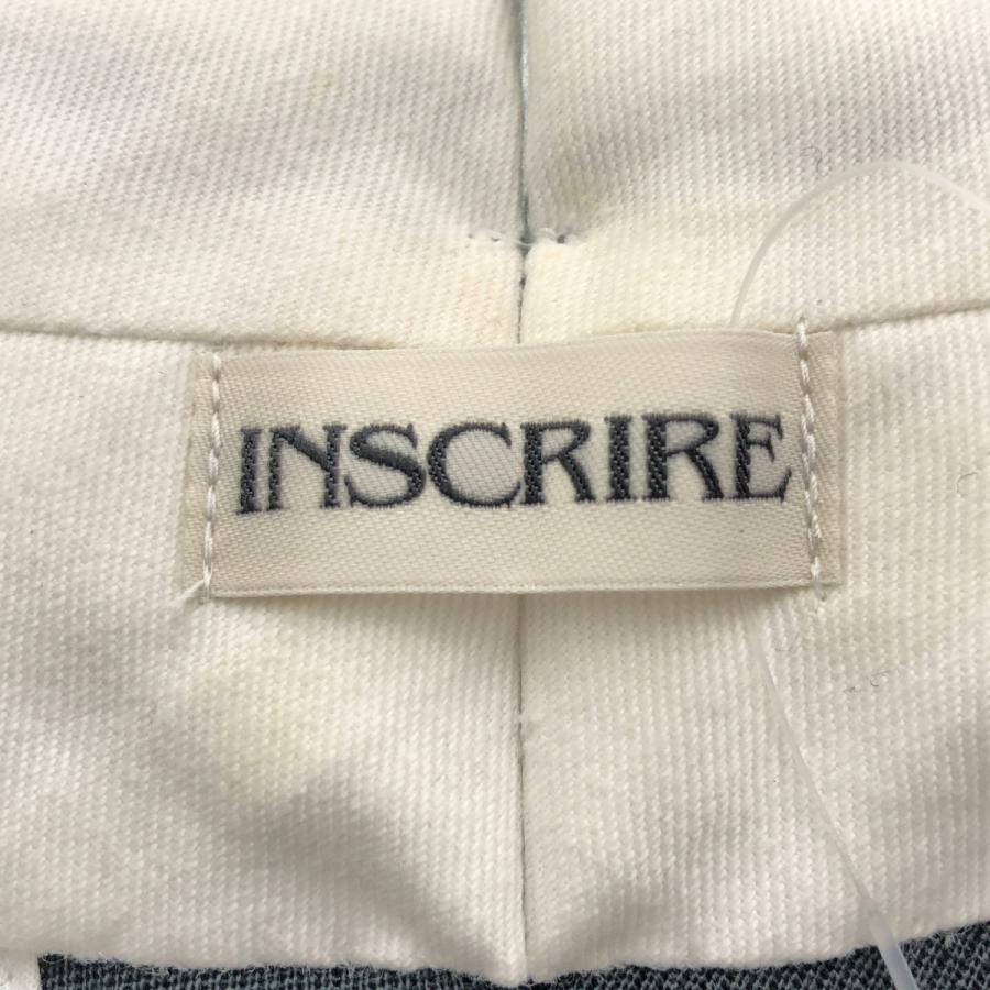 INSCRIRE（アンスクリア） 18SS スラックスパンツ I18SS-PT10B グレー 