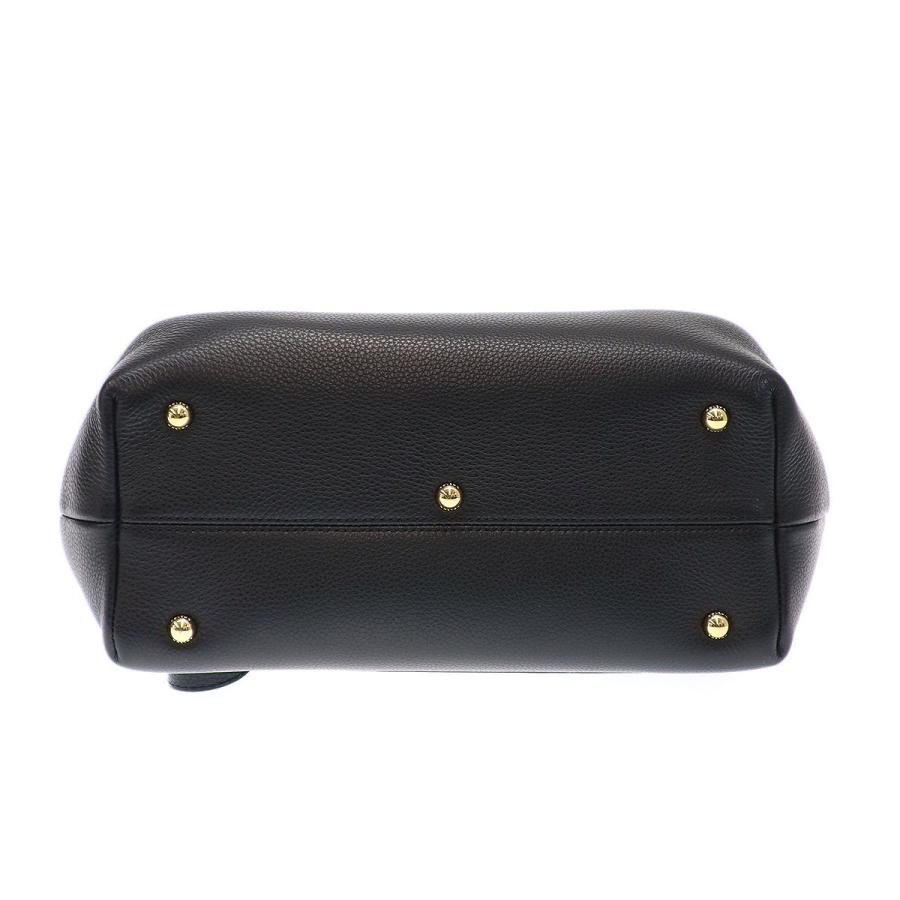 POLENE ポレーヌ Numero Un レザーショルダーバッグ ブラック  