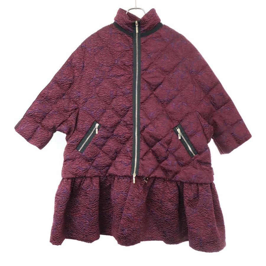 MONCLER モンクレール NITA フリルドッキングジャガードダウン MONCLER モンクレール NITA フリルドッキングジャガードダウン