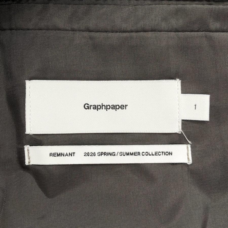 グラフ Graphpaper グラフペーパー 26SS Techno Wool Twill Compact