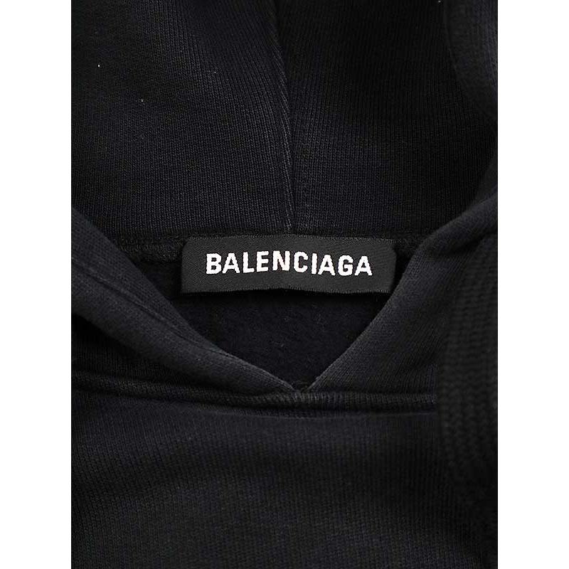 BALENCIAGA バレンシアガ 19AW Paris Flag Oversize Hoodie BALENCIAGA バレンシアガ 19AW Paris Flag Oversize Hoodie