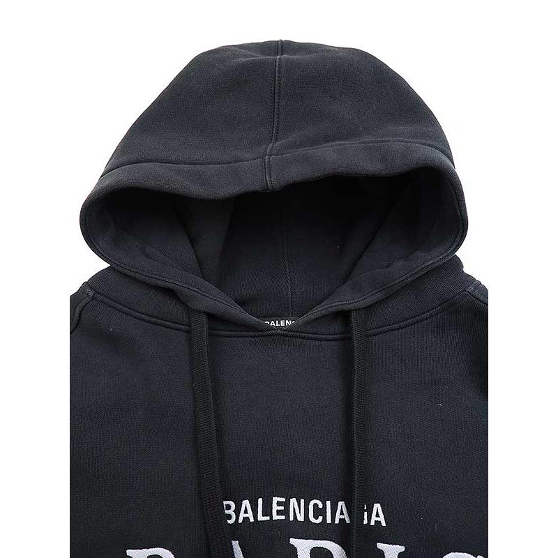 BALENCIAGA バレンシアガ 19AW Paris Flag Oversize Hoodie BALENCIAGA バレンシアガ 19AW Paris Flag Oversize Hoodie