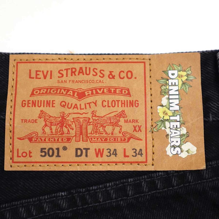 Denim Tears Levis DSM ターコイズ ラインストーン デニム modescape_rc-ityxx2y19yqb-nlqc