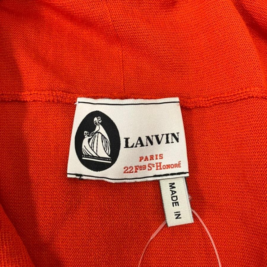 おすすめネット LANVIN ランバン ショールカラーウールニットカーディガン W0 カーディガン