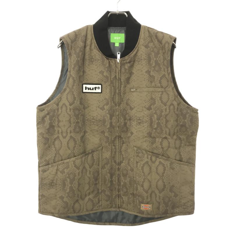美品❗️定価22,000円 22AW HUF ハフ キルティング ベスト HUF（ハフ） 美品 定価22,000円 22AW◇HUF キルティング ベスト TIE