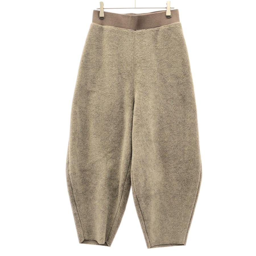 ALWEL オルウェル FLEECE PEG PANTS フリースパンツ FLEECE-6 ベージュ  