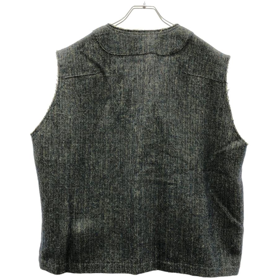 ohta オオタ 23AW herringbone best ヘリンボーンジレベスト st-84h ネイビー系 W2 ohta（オオタ） 23AW herringbone best ヘリンボーンジレベスト st-84h