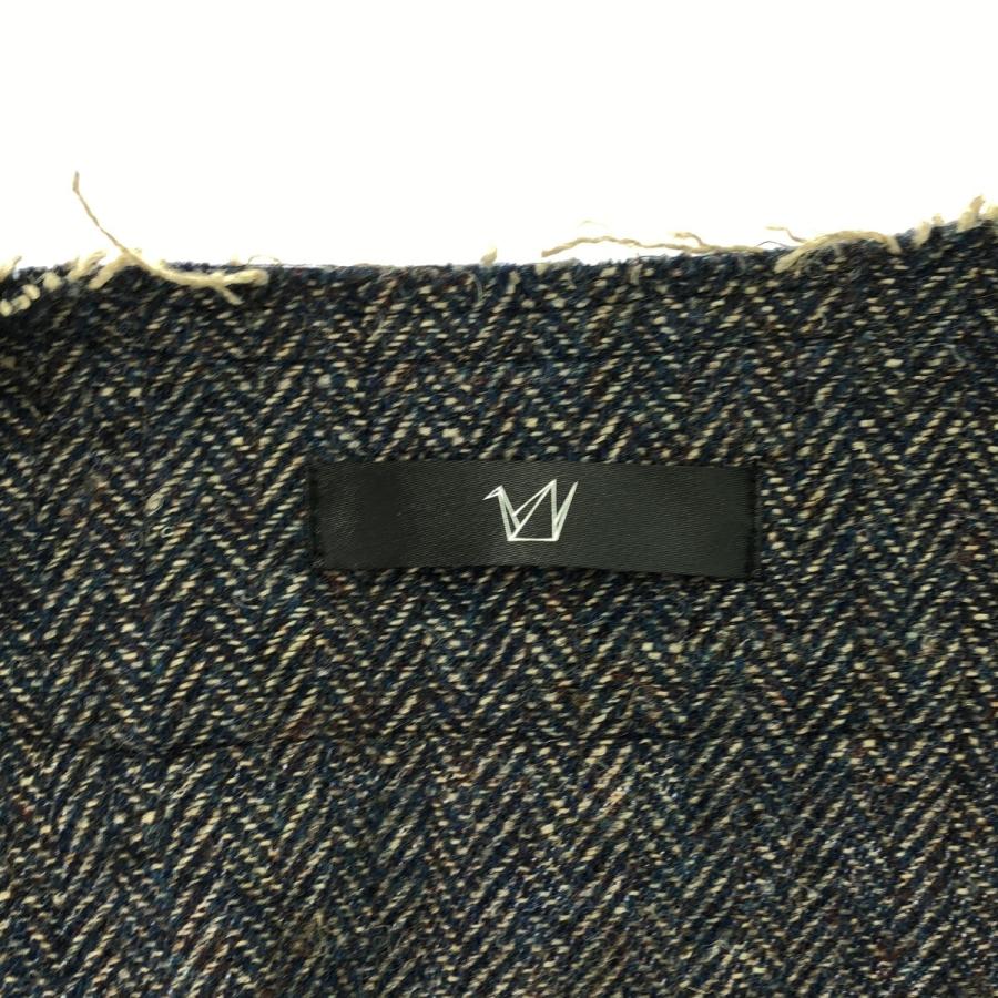 ohta オオタ 23AW herringbone best ヘリンボーンジレベスト st-84h ネイビー系 W2 ohta（オオタ） 23AW herringbone best ヘリンボーンジレベスト st-84h