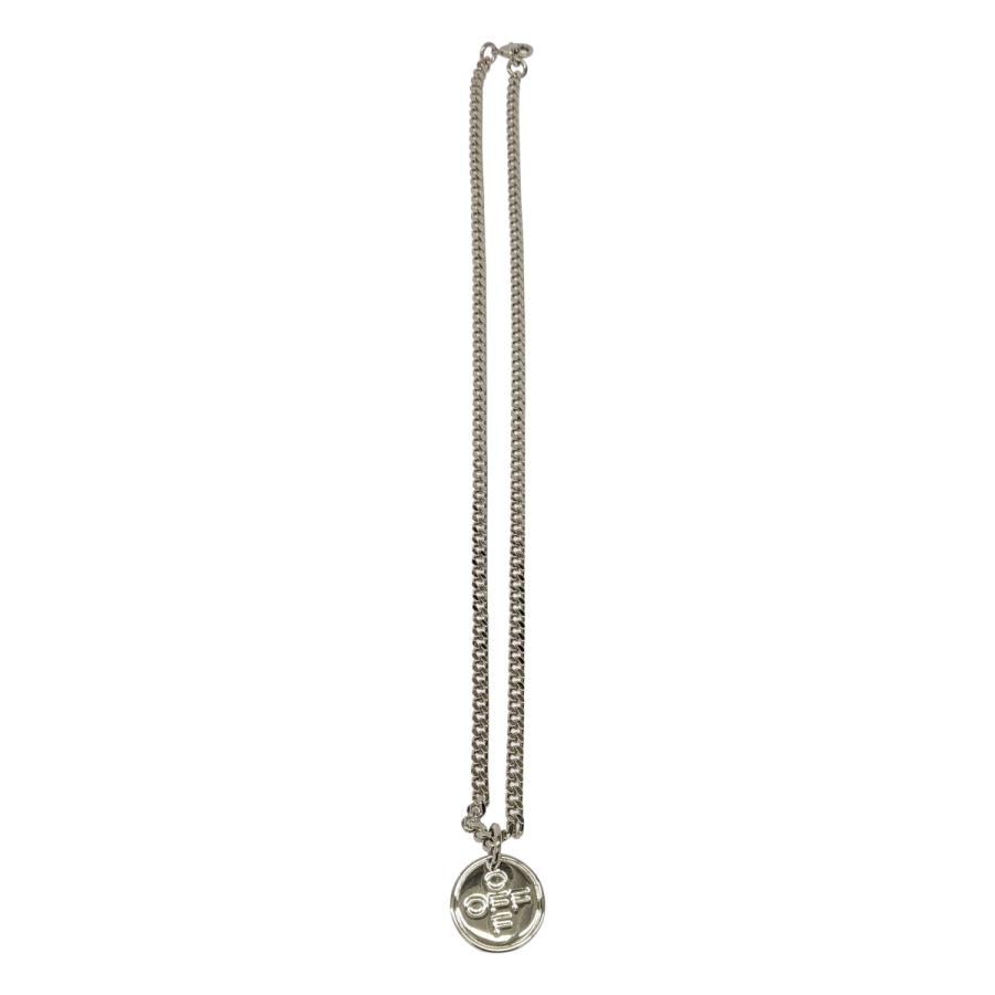 Off-White シルバー クロスネックレス OFF-WHITE オフホワイト OFF CROSS NECKLACE オフクロスネックレス