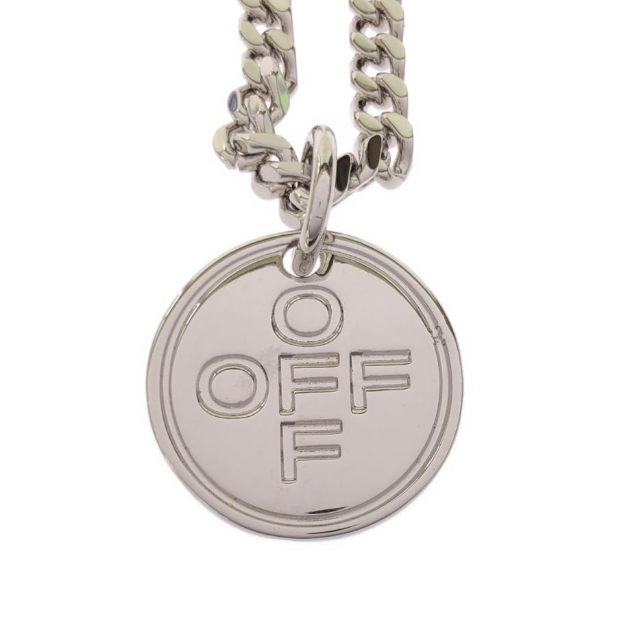 Off-White シルバー クロスネックレス OFF-WHITE オフホワイト OFF CROSS NECKLACE オフクロスネックレス