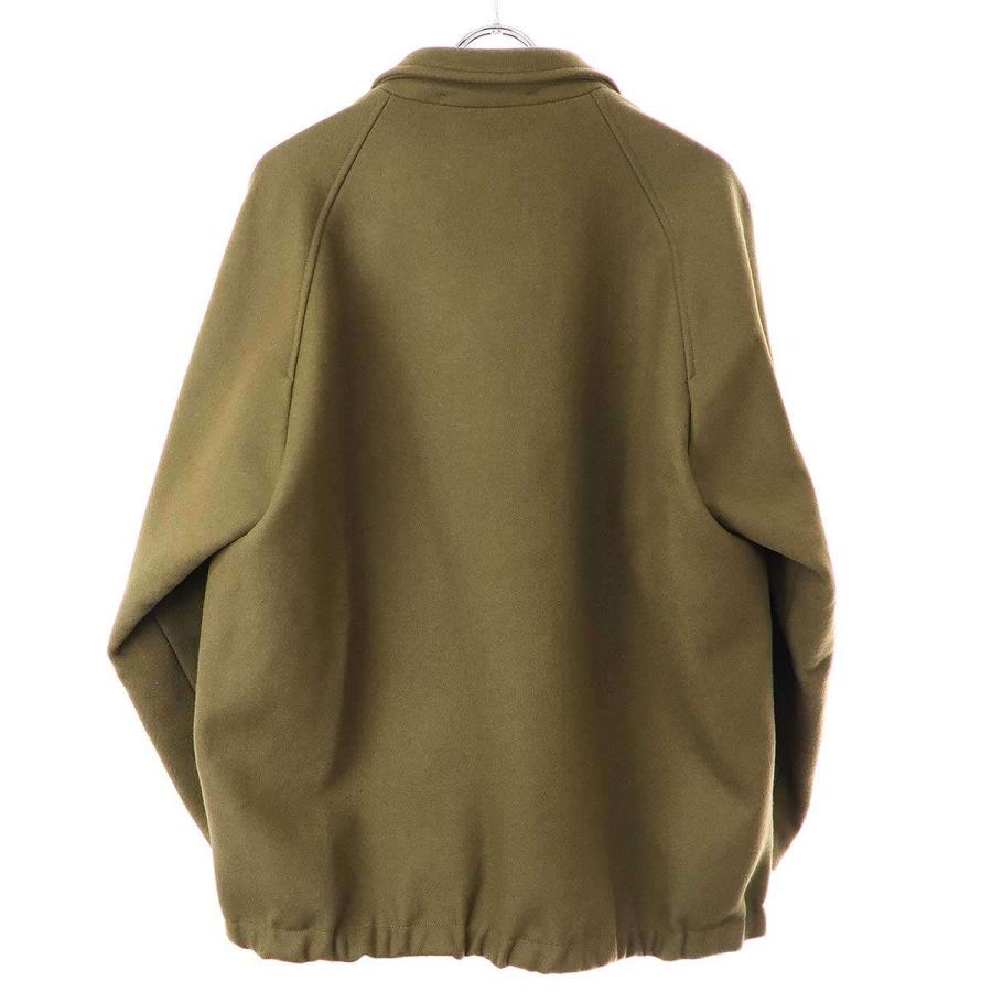 Scye（サイ） 24AW Super 140's WOOL MELTON SNAP JACKET ウール