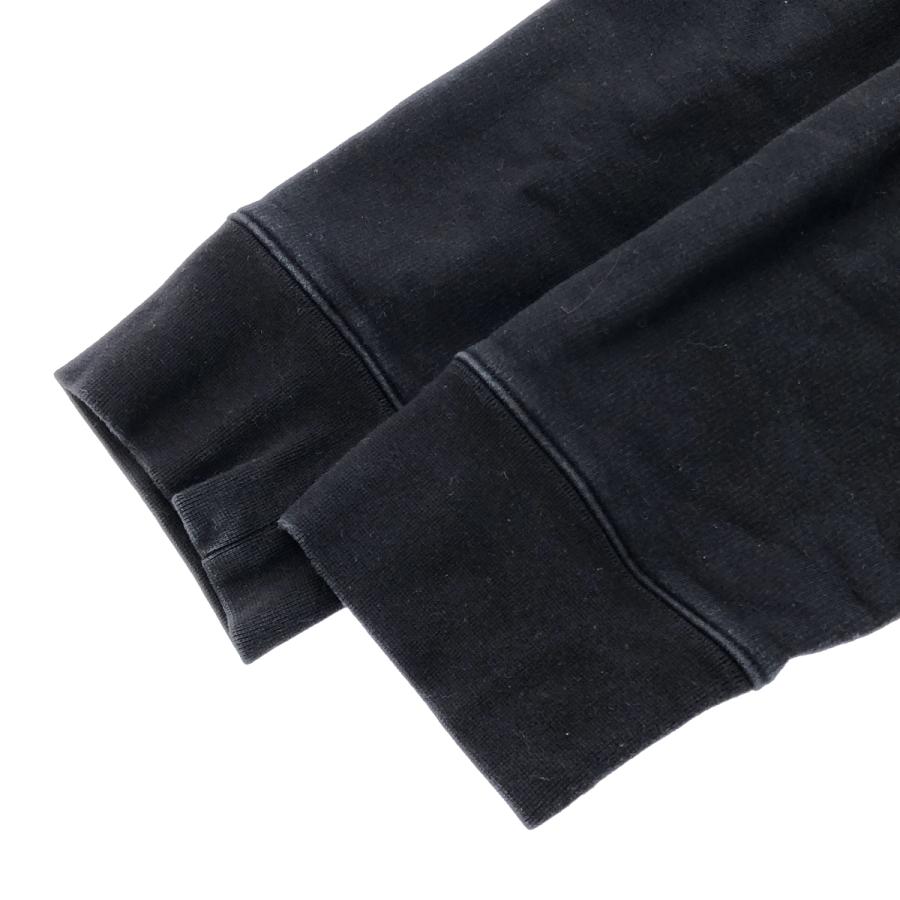 OAMC オーエーエムシー 22AW SILK PATCH SWEATSHIRT シルクパッチスウェットトレーナー 22A28OAJ18 ブラック L OAMC（オーエーエムシー） 22AW SILK PATCH SWEATSHIRT シルクパッチ