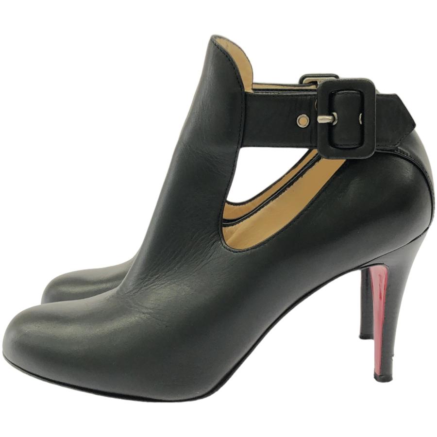 ✨美品✨Christian louboutin ブーティ ショート ピンヒール Christian Louboutin（クリスチャンルブタン） ベルテッドピンヒール