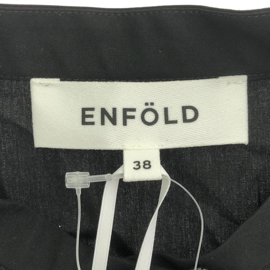 ENFOLD エンフォルド 24AW FLOWER SHIRT ショートスリーブフラワーデザインシャツ 300HA230-2680 ブラック 38 ITZ4ABX0Y94I ENFOLD エンフォルド 24AW FLOWER SHIRT ショートスリーブ