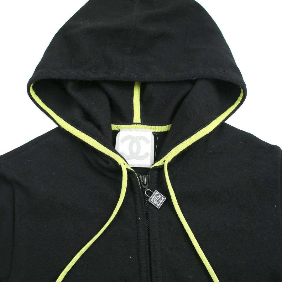 CHANEL（シャネル） 2004AW スポーツライン ウールニットパーカー 