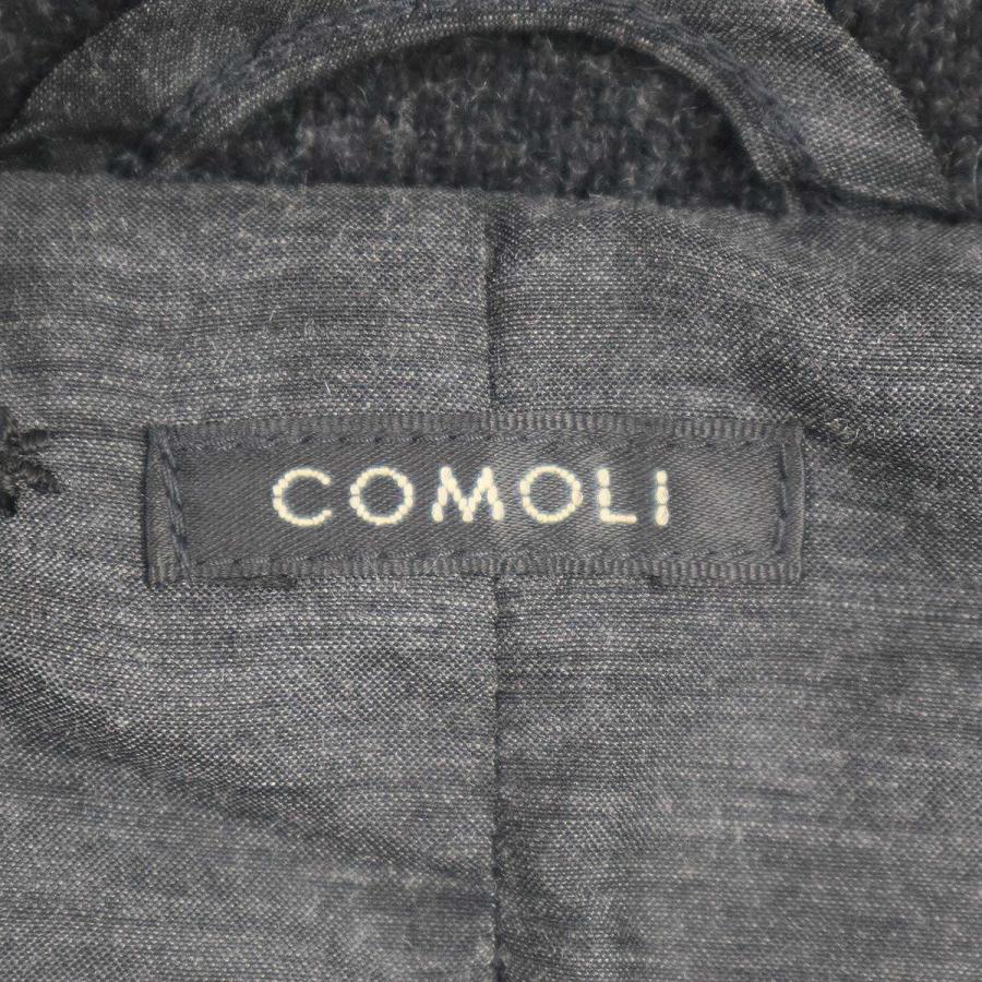 COMOLI（コモリ） 23AW カシミヤ スタンドカラーニットジャケット Y03